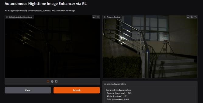 RL-AWB demo